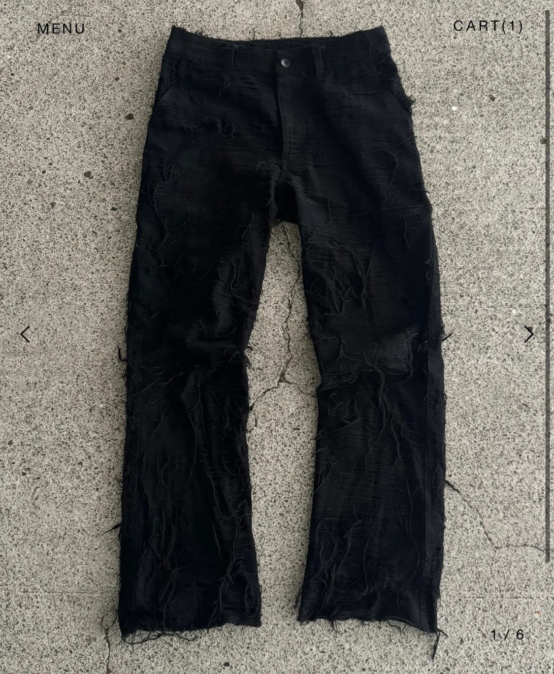 MUMMY PANTS/Paris Capsule/M 상품이미지1