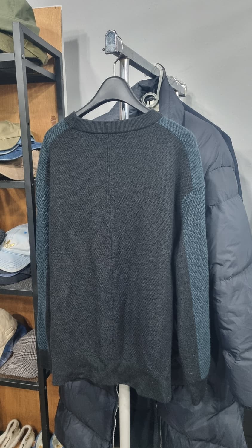 시스템(한섬) 95~100size 블록 겨울니트 3번내외착용 상품이미지3