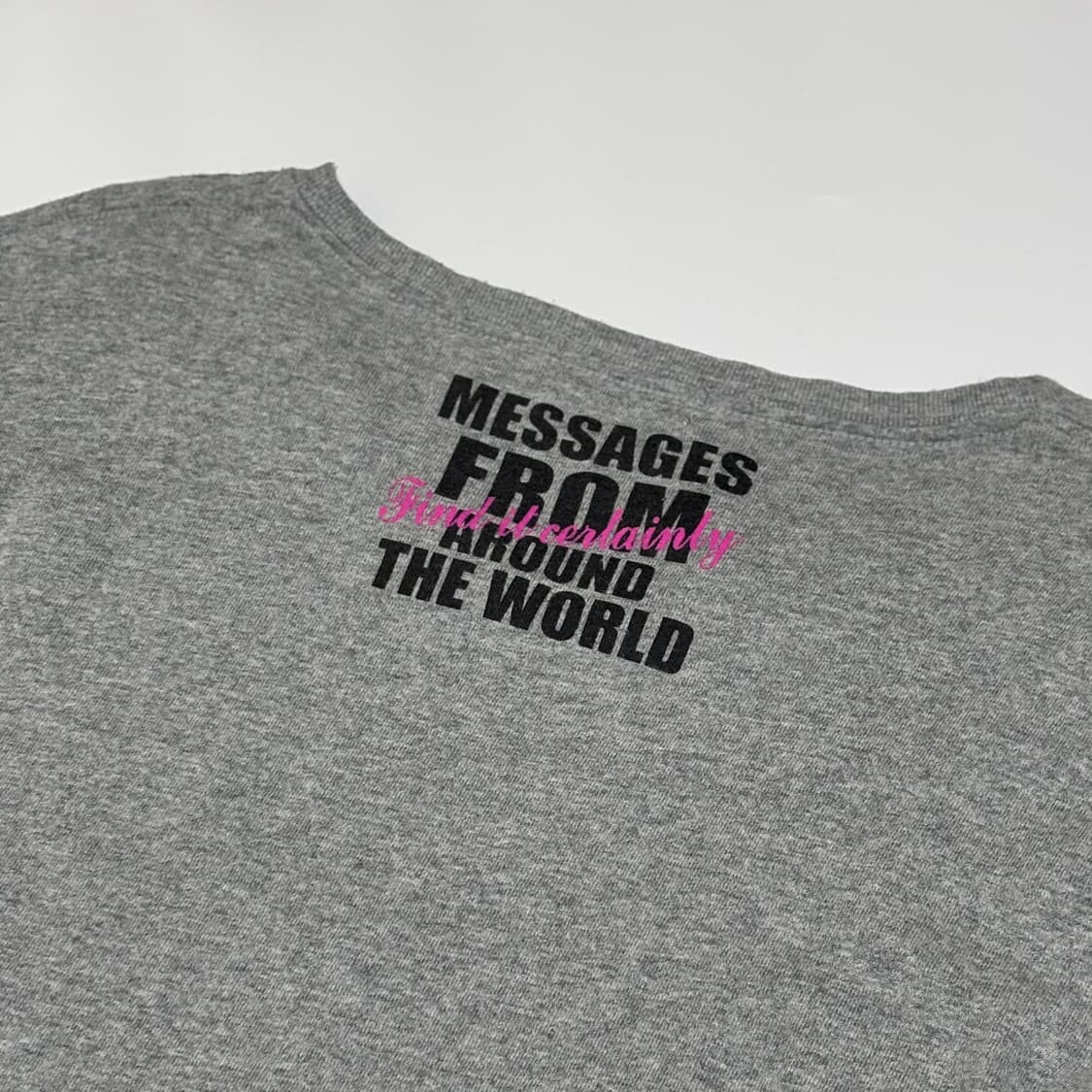 T-그래픽스 타이포그래피 레이어드 그레이 롱 슬리브 상품이미지5