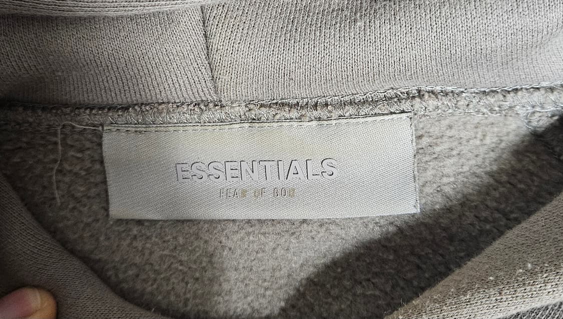 에센셜 후드티 xxs 상품이미지4