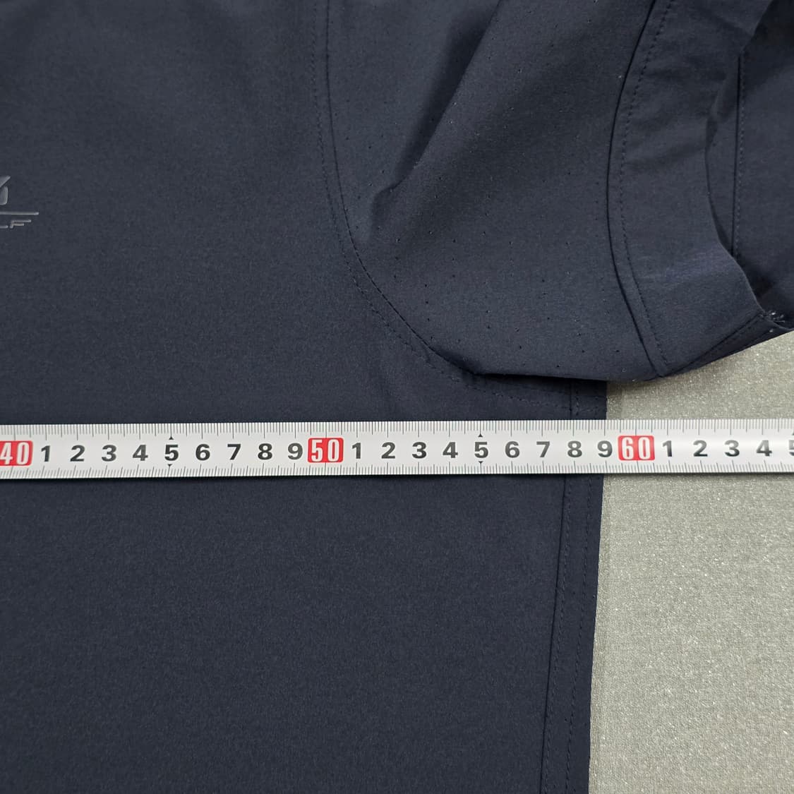 105 밀레골프 메쉬 기능성 반팔셔츠 네이비 상품이미지5