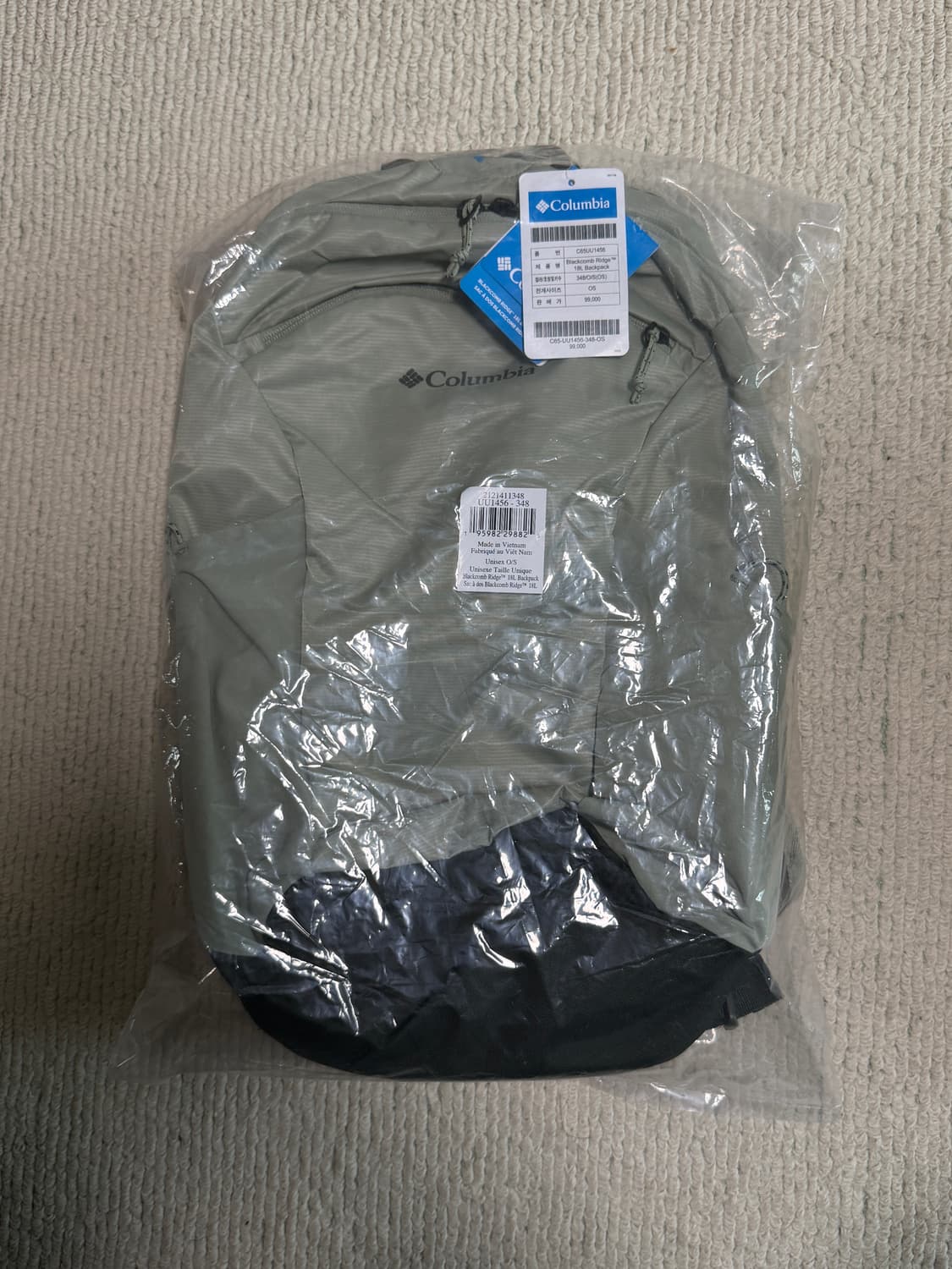  (새상품) 컬럼비아 - 블랙콤브 릿지 18L 백팩 상품이미지2