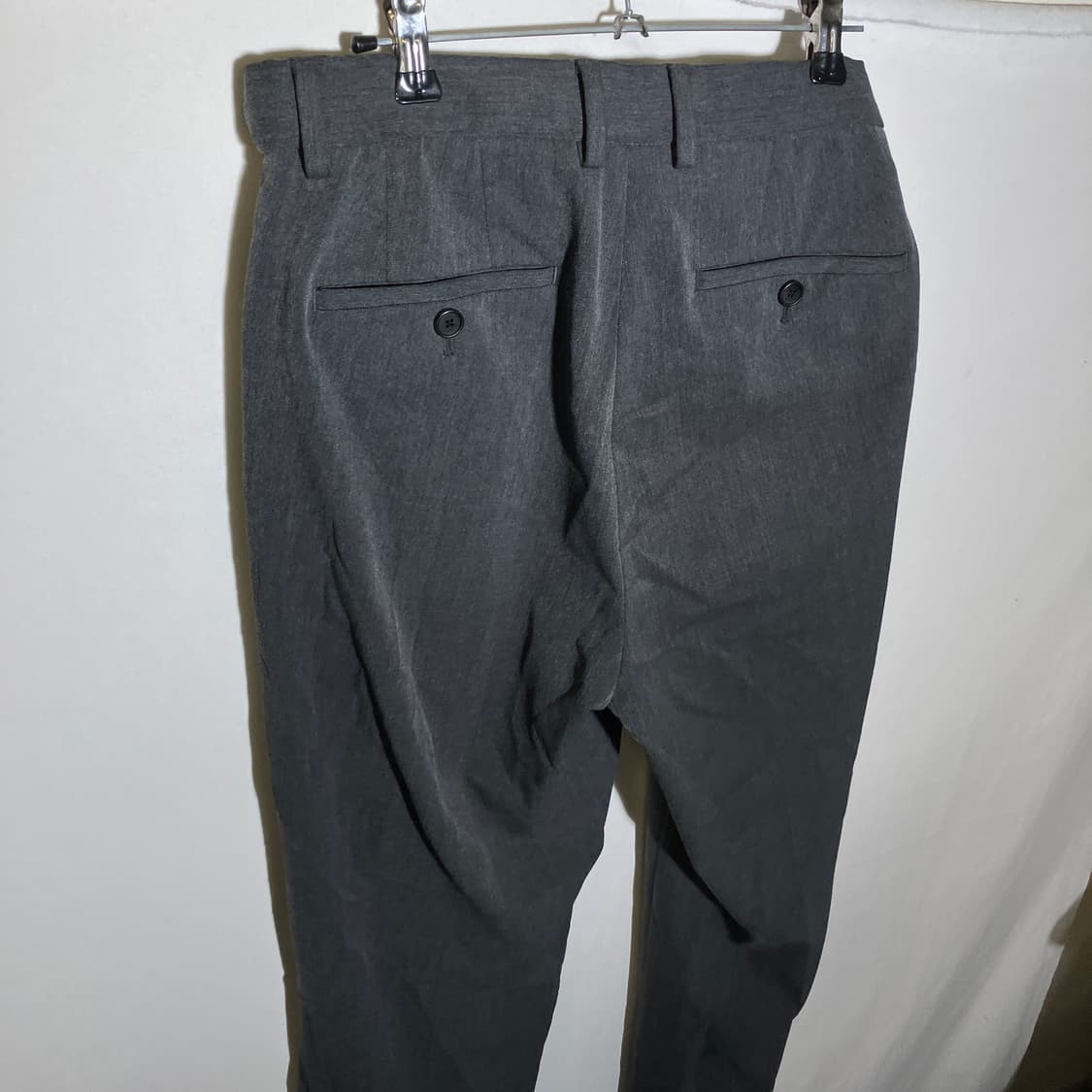 31인치)무신사스탠다드 와이드 히든 밴딩 슬랙스 상품이미지5