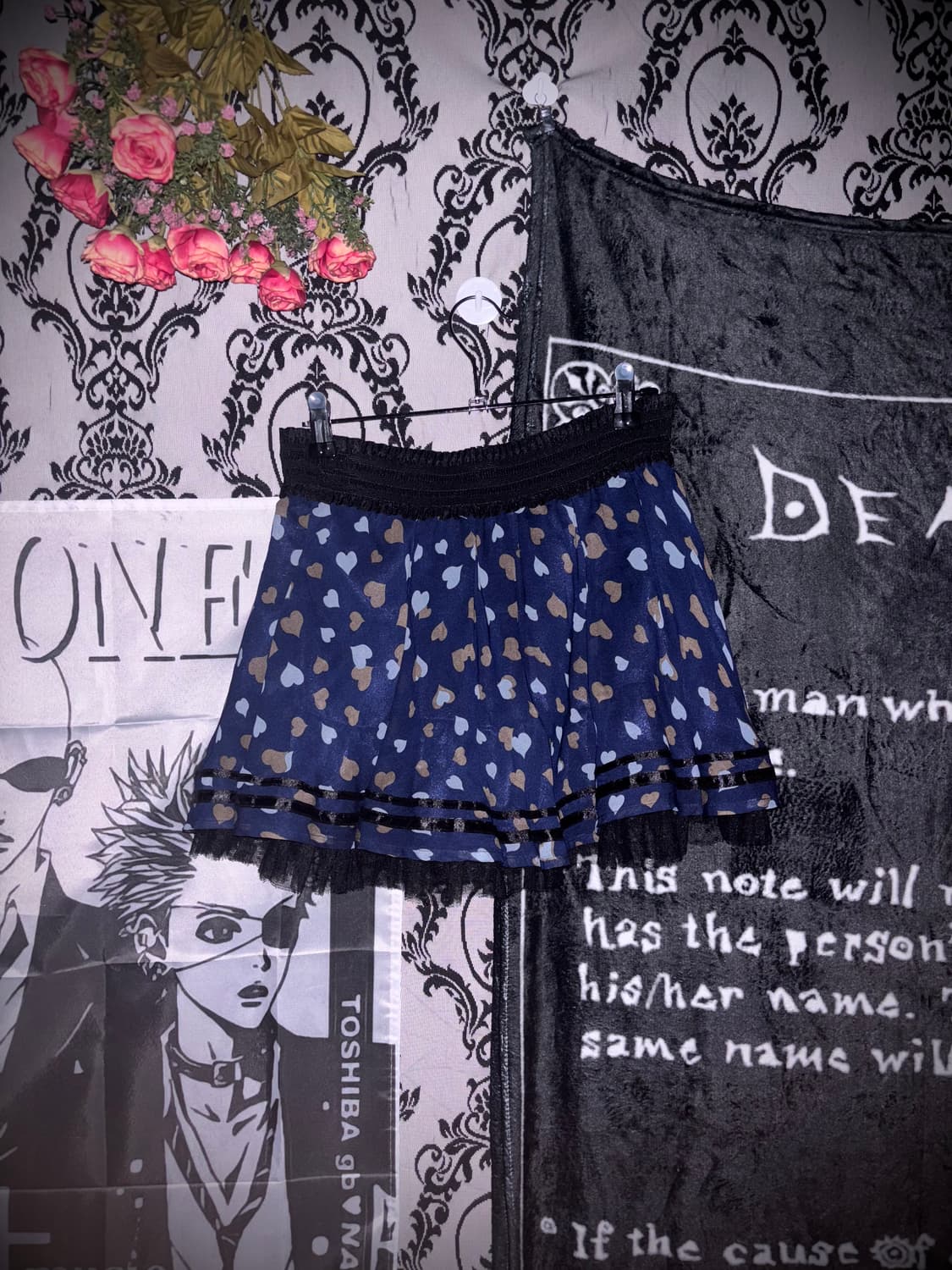 blue kitsch short skirt 상품이미지2