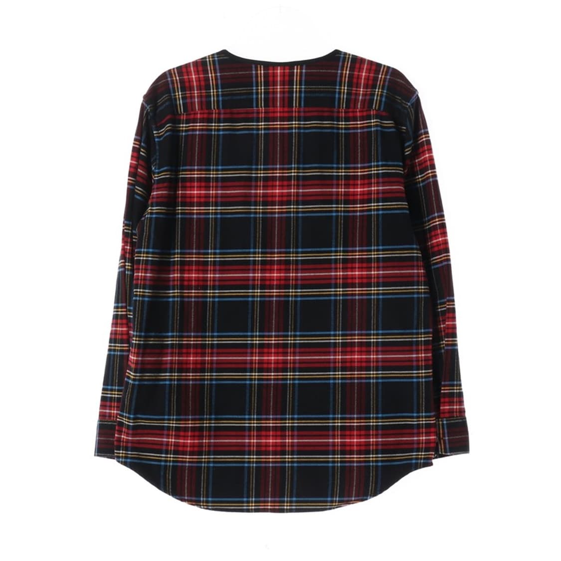 빈폴 타탄 체크 브이넥 코튼 셔츠 L 상품이미지2