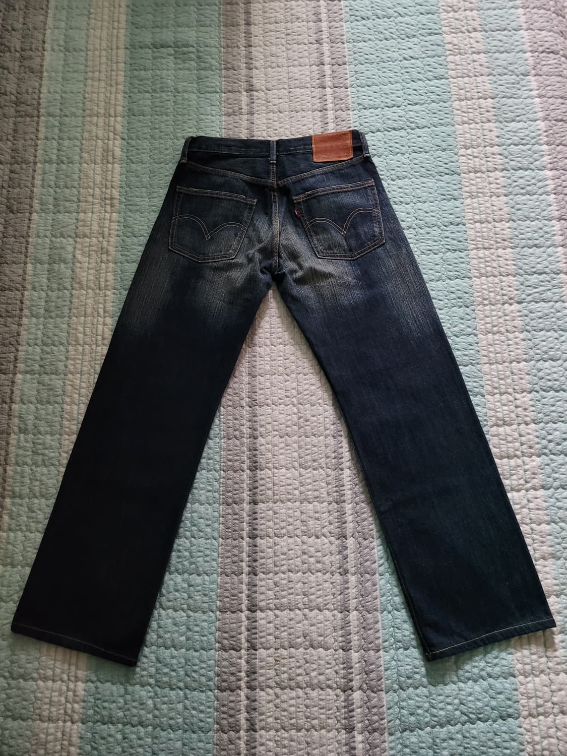 리바이스 503 루즈스트레이트 진청 셀비지데님 탭29 실28사이즈 상품이미지6