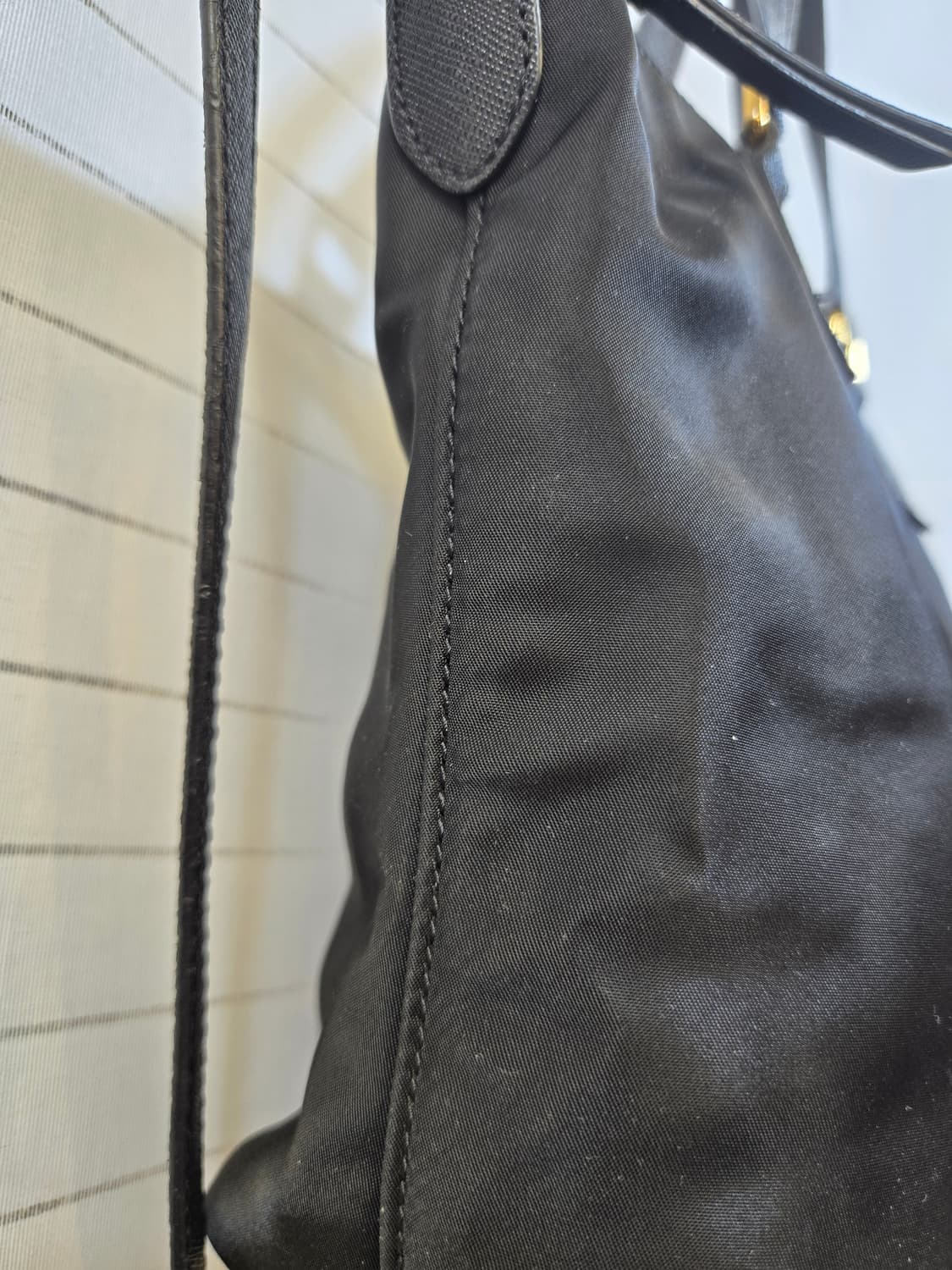 헤지스 프라다 원단 크로스겸 숄더 상품이미지5