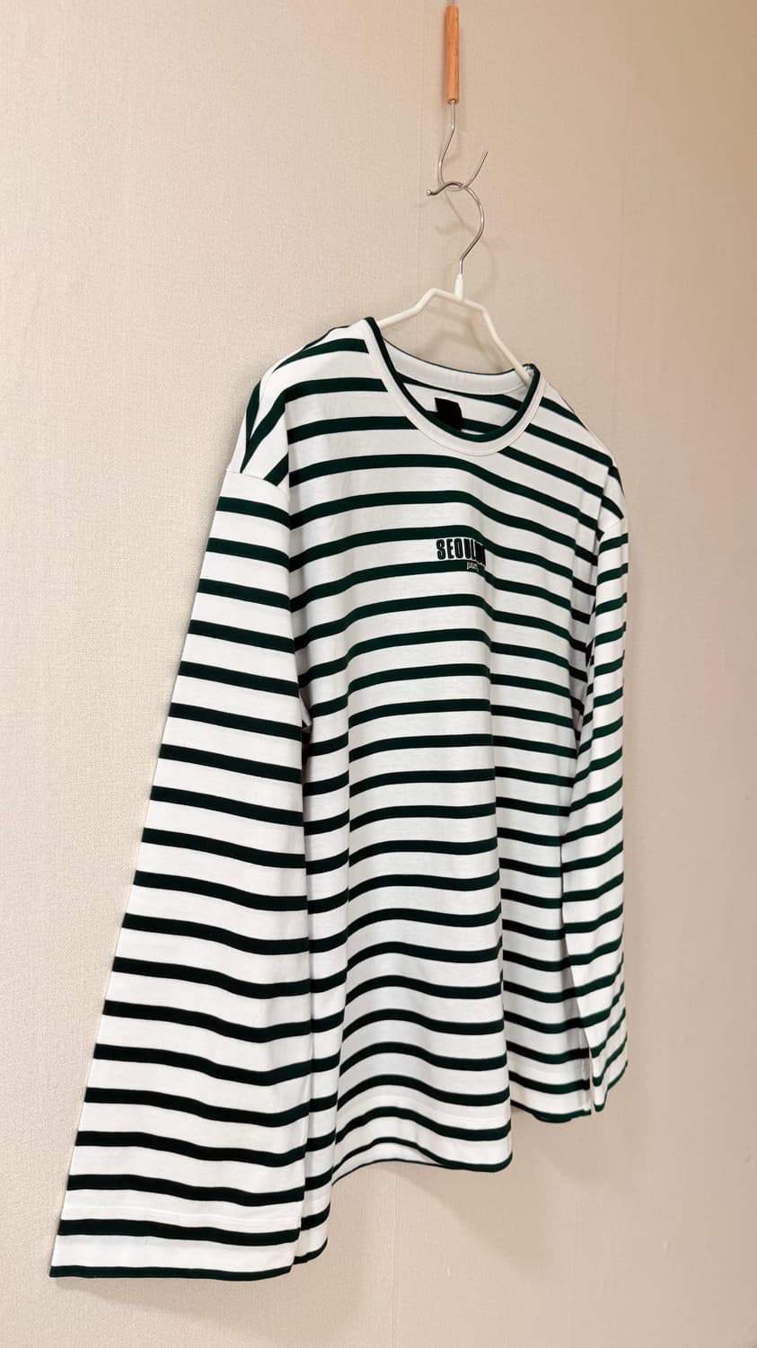 준지 juun.j 스트라이프 SEOULSOUL 긴팔 티셔츠 정가 38만원 상품이미지3