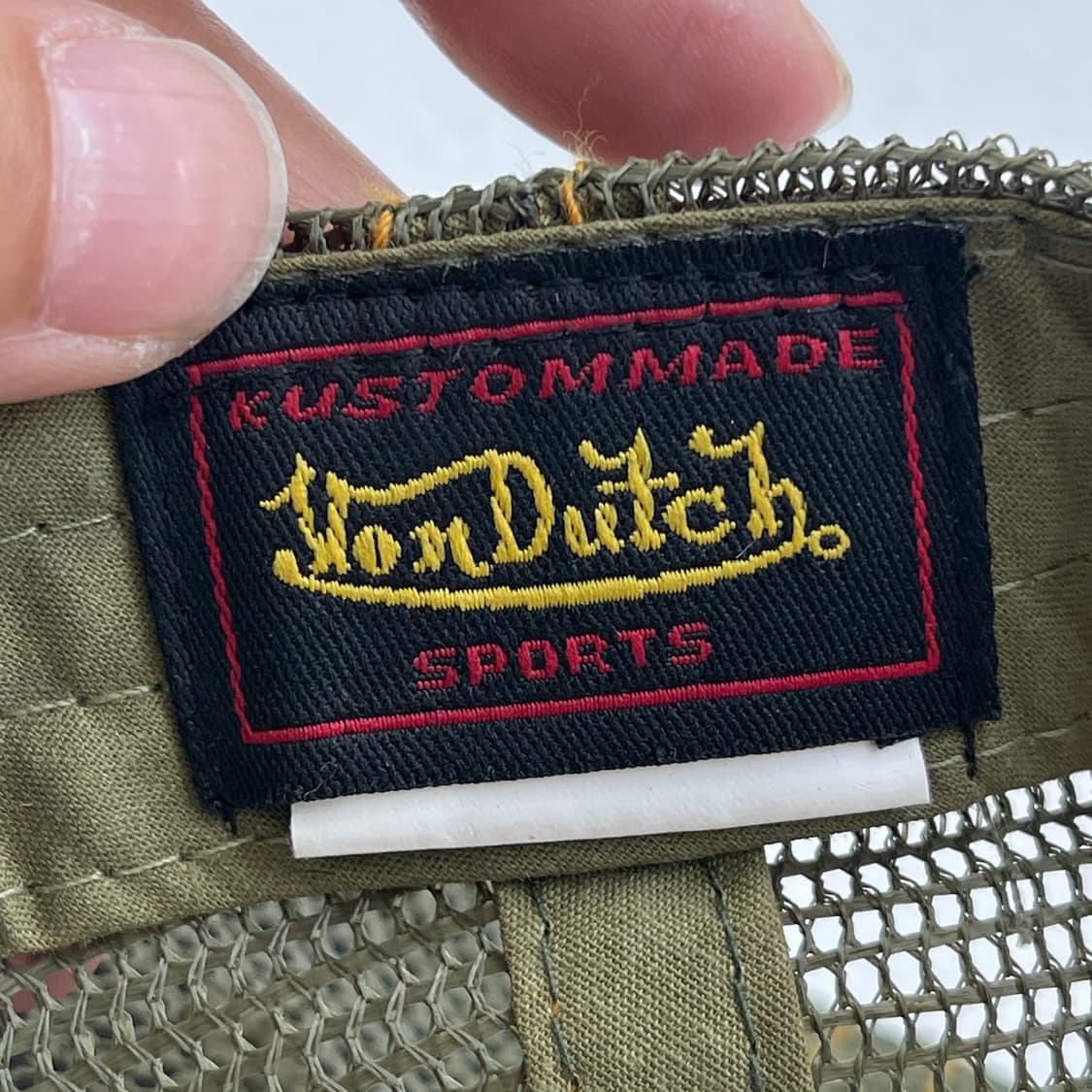 본 더치 x 에릭 보스트롬 포레스트 패치워크 트러커 캡 상품이미지7