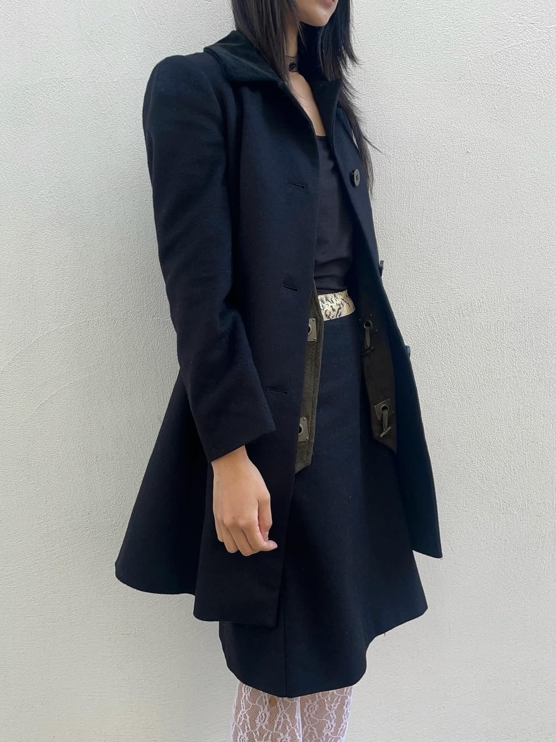 Max&Co wool skirt 상품이미지2