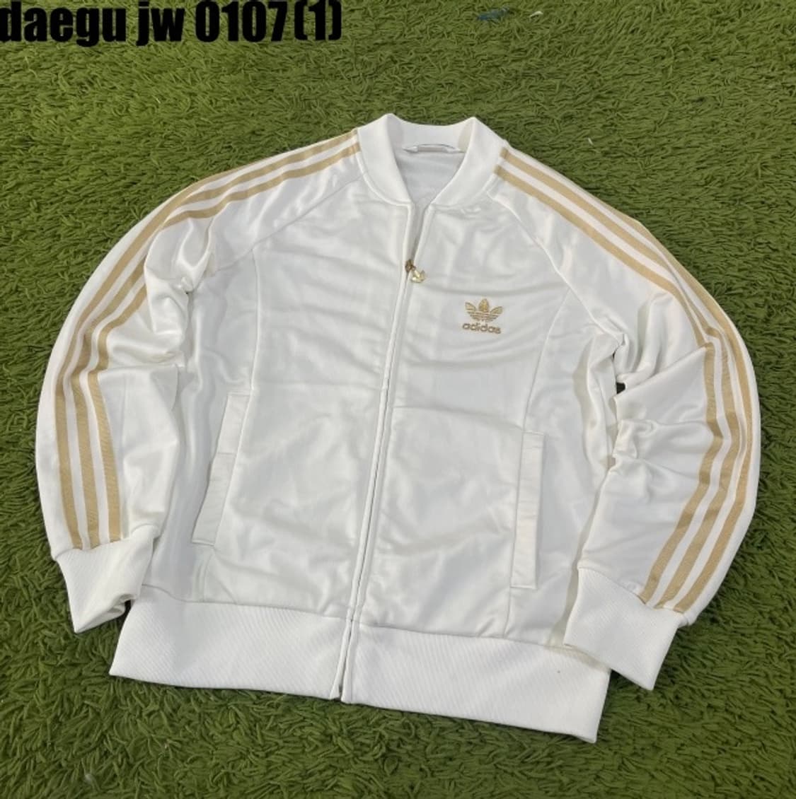 아디다스 파이어버드 져지집업 화이트 상품이미지1