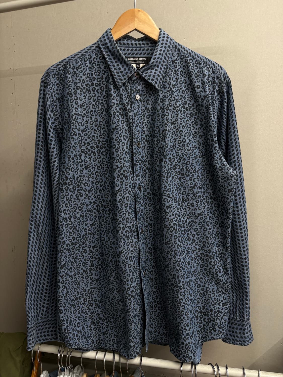 꼼데가르송 옴므 듀스 도트패턴 셔츠 상품이미지3