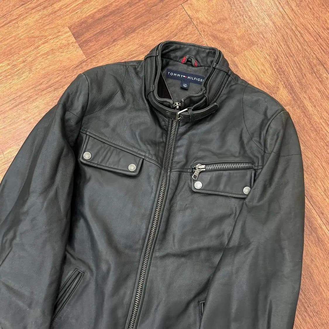 L 타미힐피거 소가죽 자켓  상품이미지3
