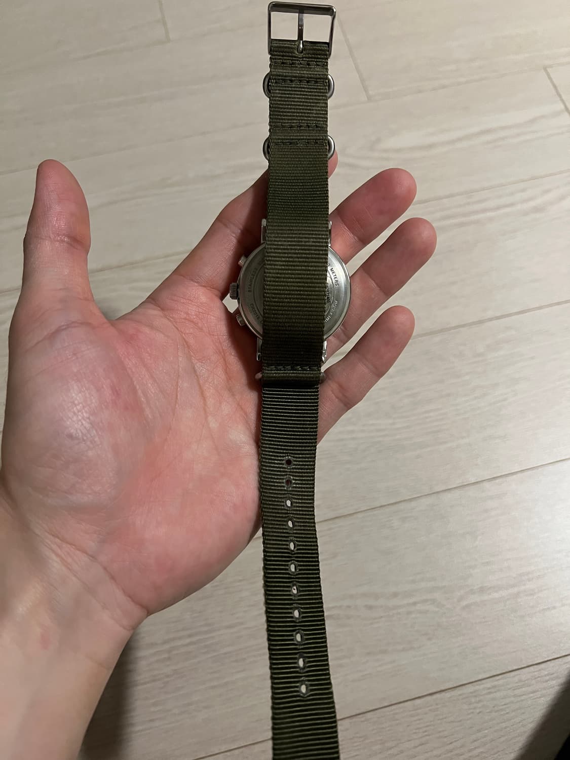 타이맥스 인디글로라이트 크로노그래프 시계 상품이미지3