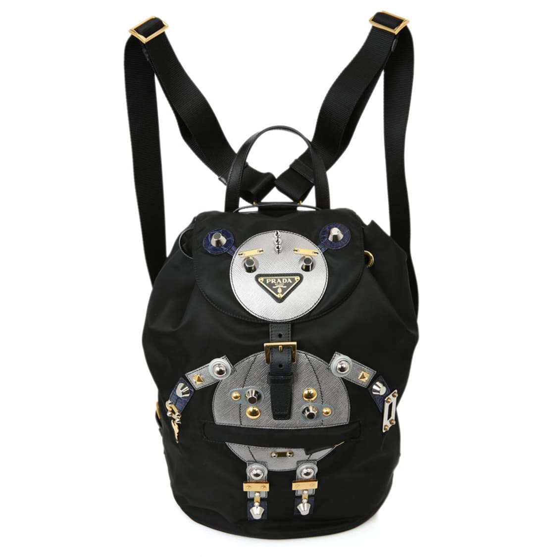 프라다 리미티드 리나일론 테수토 로보트 백팩 블랙럭색 1BZ032 상품이미지1