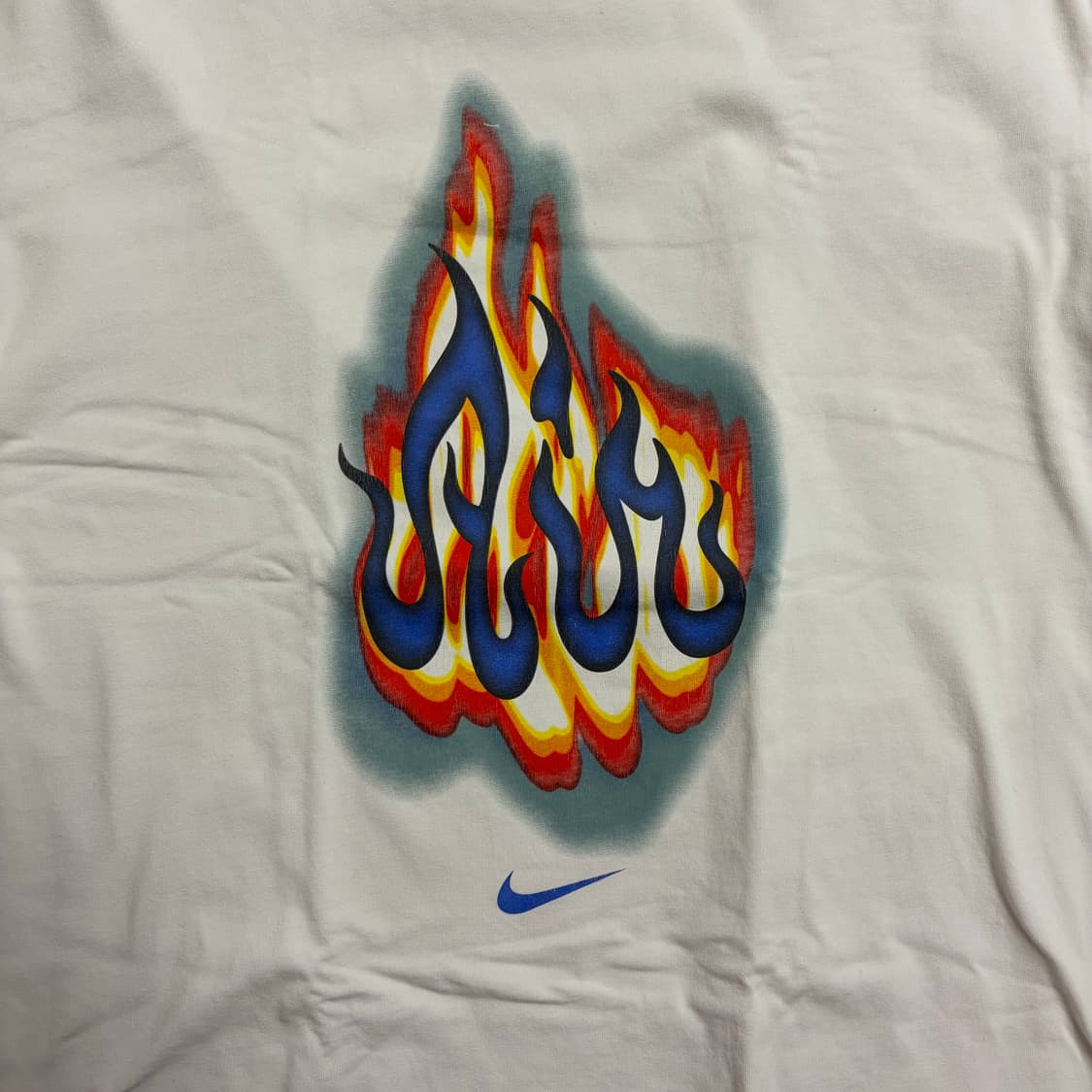 [L] 90s usa 에어 바킨 (알라) 빈티지 나이키 티셔츠 상품이미지4