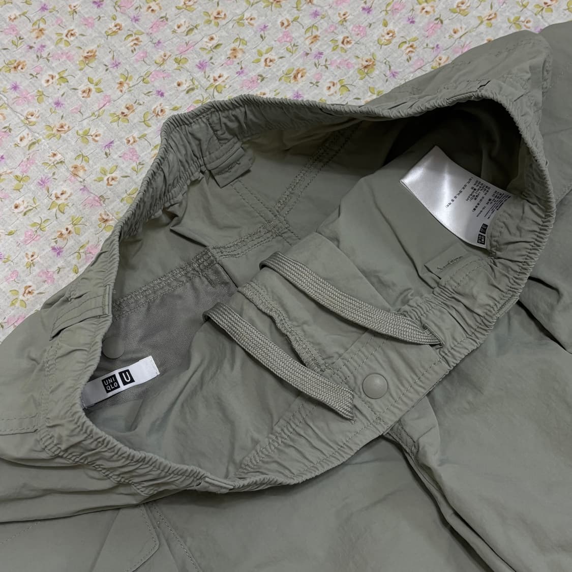 유니클로 & 르메르 콜라보레이션 파라슈트 카고 쇼트 팬츠 (새상품) 상품이미지3