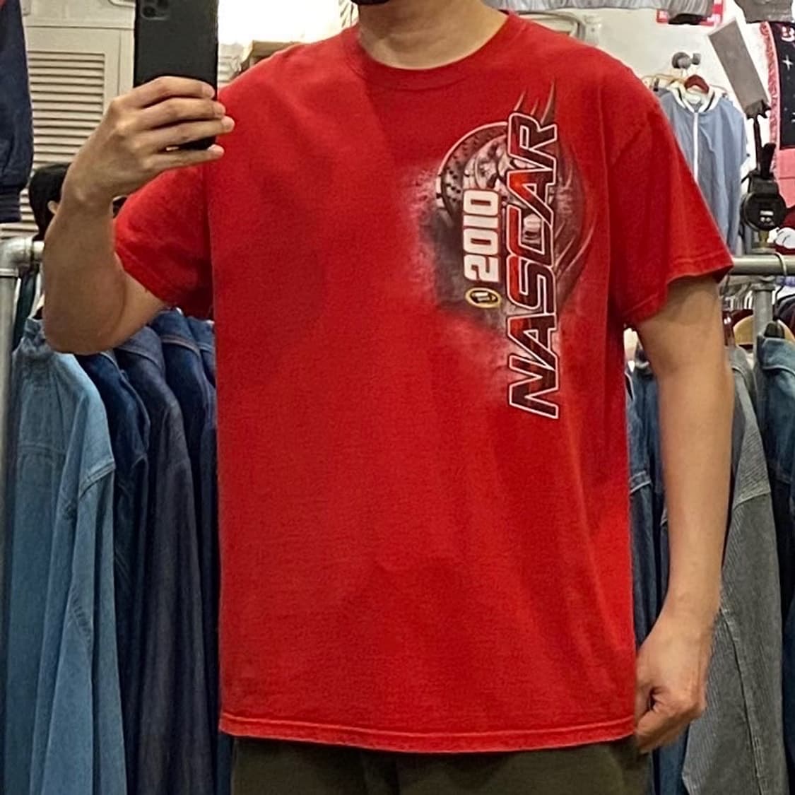 레어 00s USA 위너스서클 2010 나스카 반팔티셔 상품이미지2