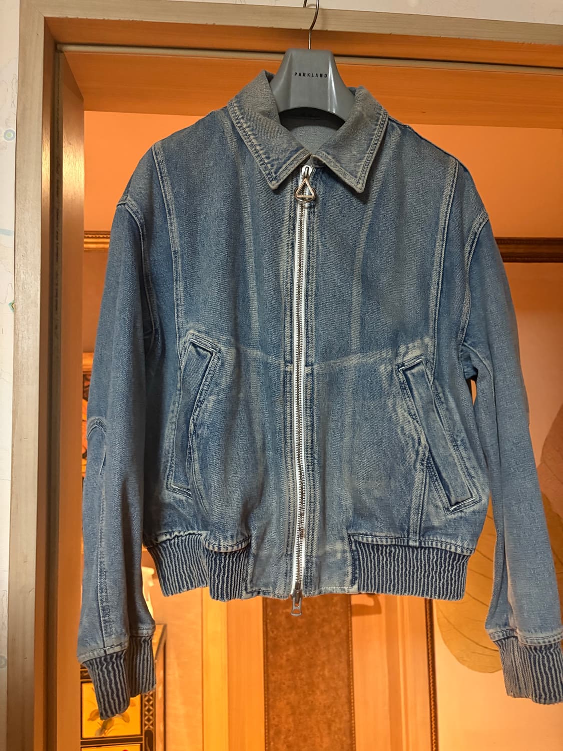 솔리드옴므 데님자켓 팝니다. 상품이미지1