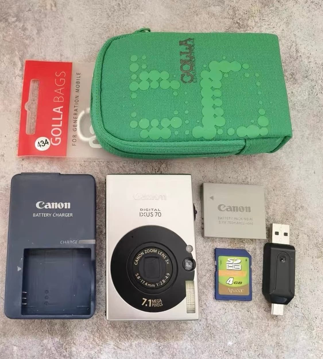 A급)캐논 익서스 70 CANON IXUS 70 빈티지 디지털카메라 디카 상품이미지7