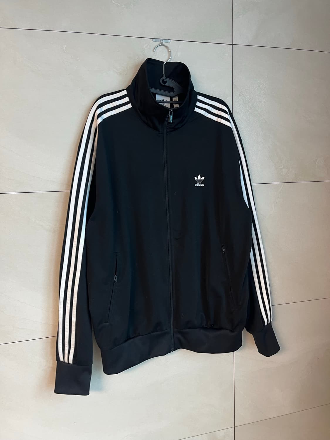 아디다스 루즈핏 파이어버드 져지 블랙 (XL)  상품이미지2