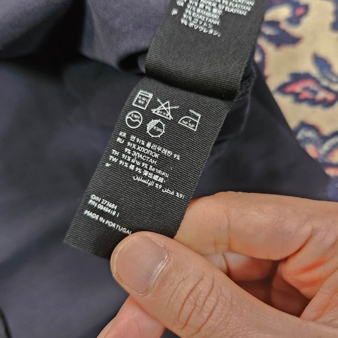 코스(COS) 네이비 타이드 포켓 원피스 L size 상품이미지7