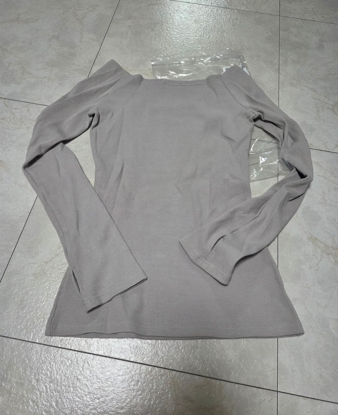 플리즈노팔로우 플노팔 줄스 롱슬리브탑 샌드 Jules top 상품이미지5