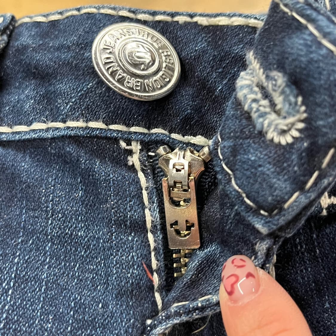 [ 정품/26 ] 트루릴리전 스티치 데님 청바지 b8 상품이미지6