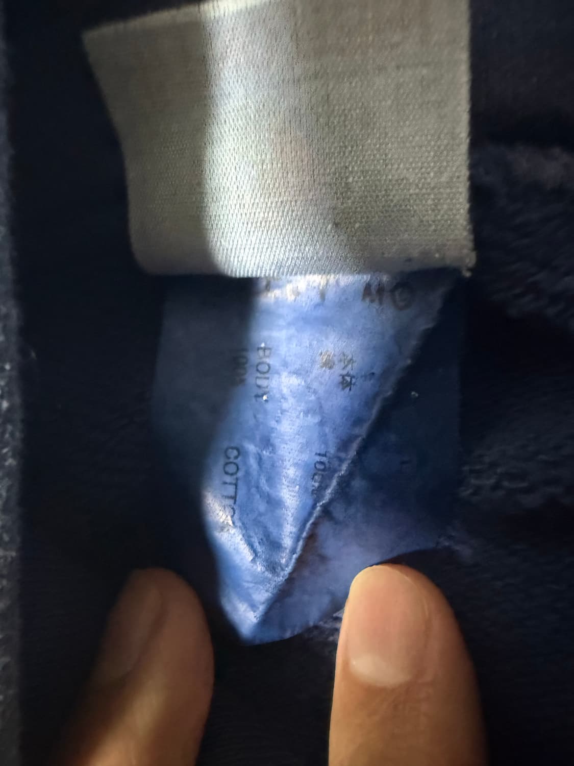 [L] 세인트미카엘 조던오마주 후드 엔젤오브데스 24fw 네이비 상품이미지5