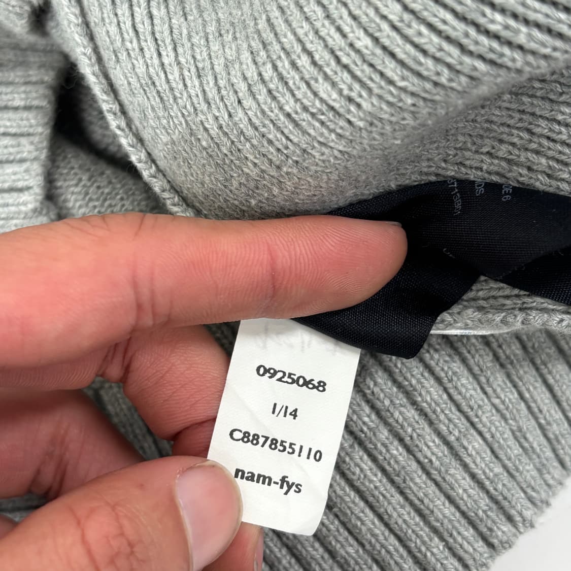 타미힐피거 니트 집업 상품이미지10