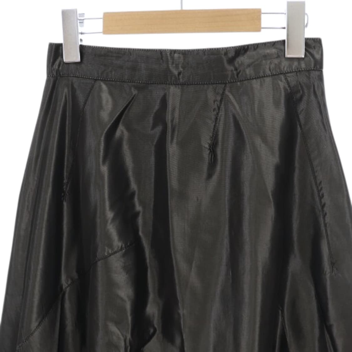 드리스 반노튼 세틴 롱 플레어 스커트 상품이미지4