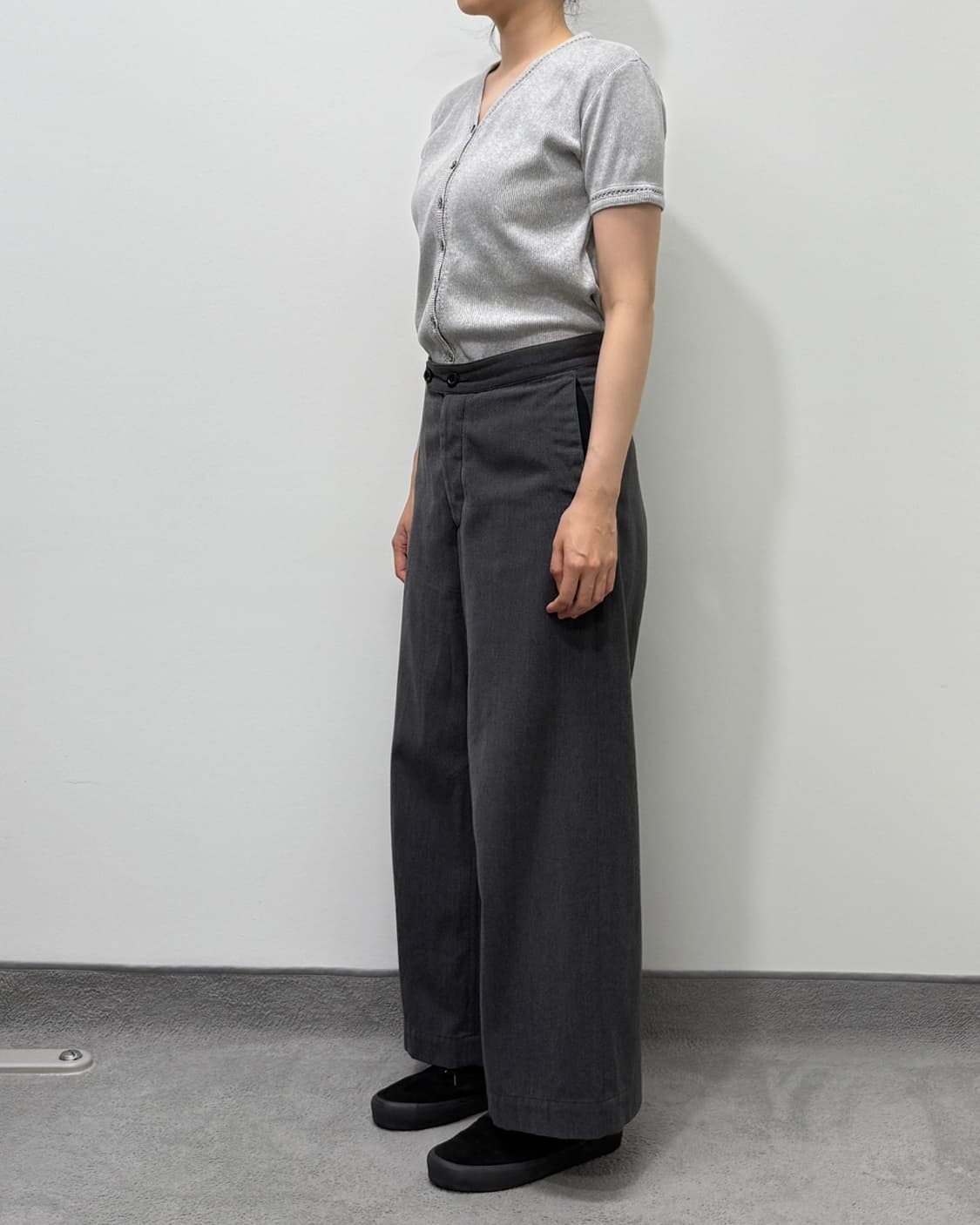 MHL wool cotton wide trouser 상품이미지9