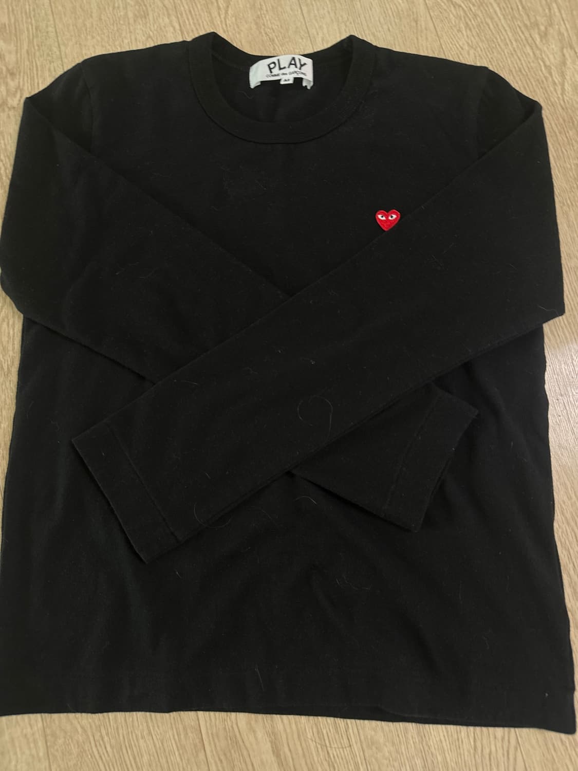 꼼데가르송 롱슬리브 black 상품이미지1