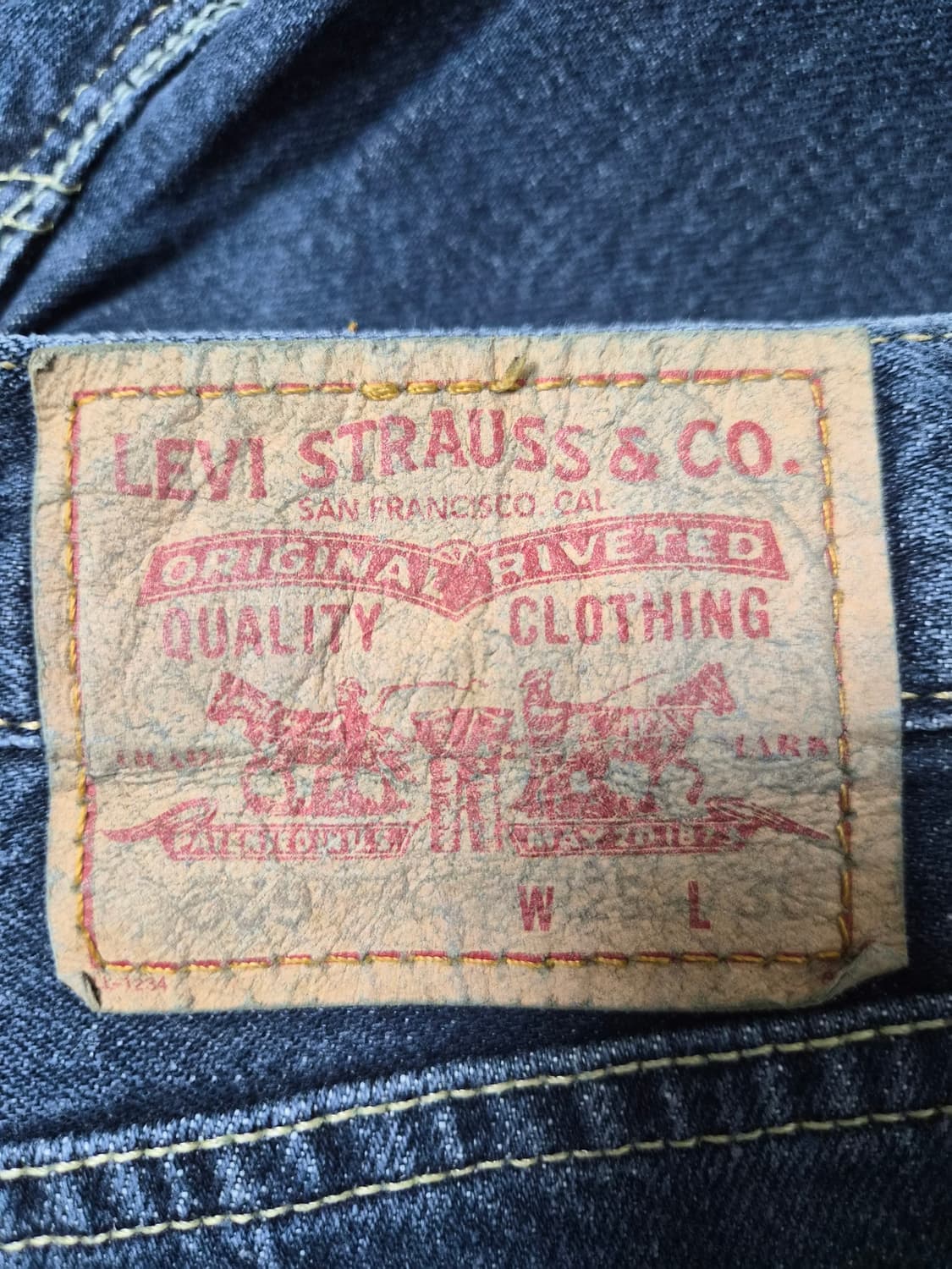 리바이스Levis 569 루즈핏 워싱진 29사이즈 P-213 상품이미지4