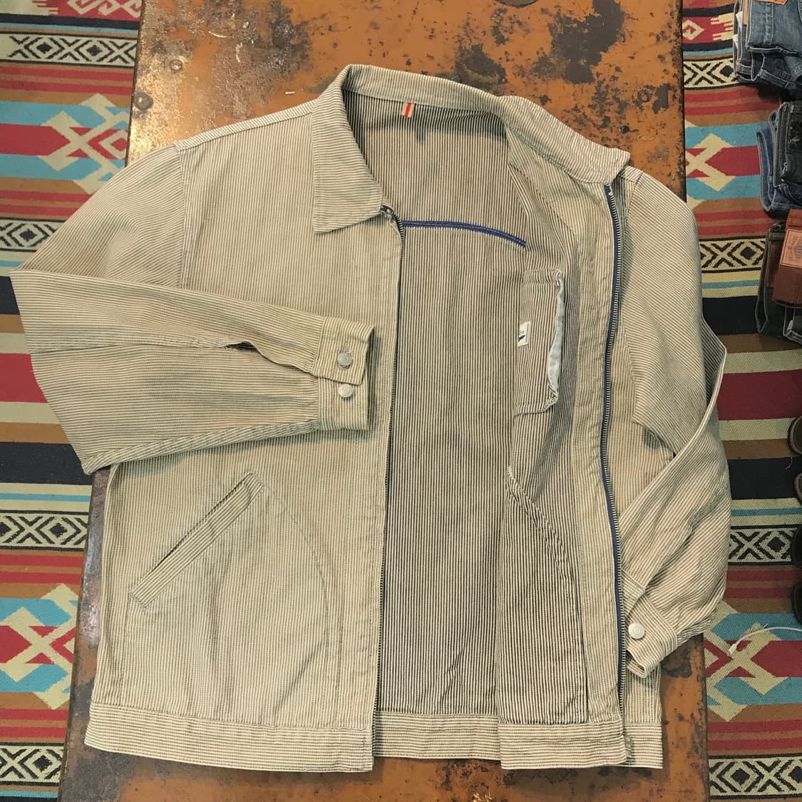 도그하우스 와바시 데님 블루종 자켓 남성 105 110 상품이미지6