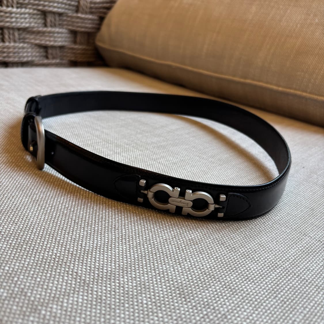 페라가모 은장로고 가죽 남성벨트 상품이미지4