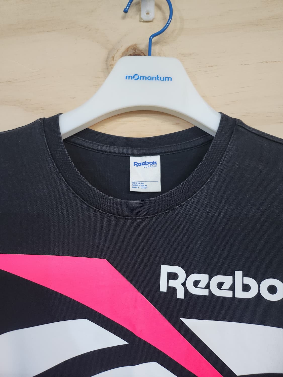 1029) 리복 로고 긴팔 티셔츠 상품이미지3