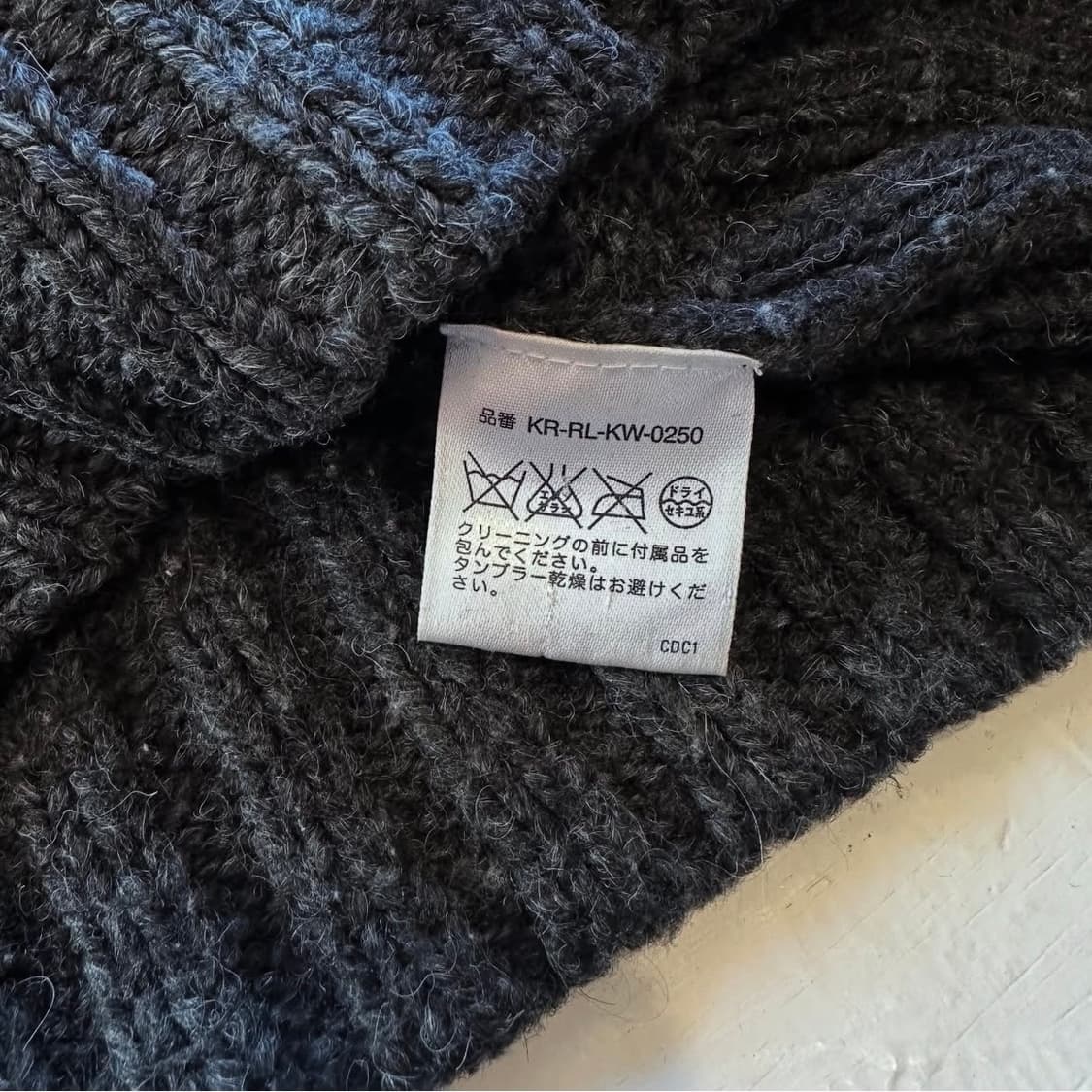 폴로랄프로렌 알파카 하프 스웨터 상품이미지9