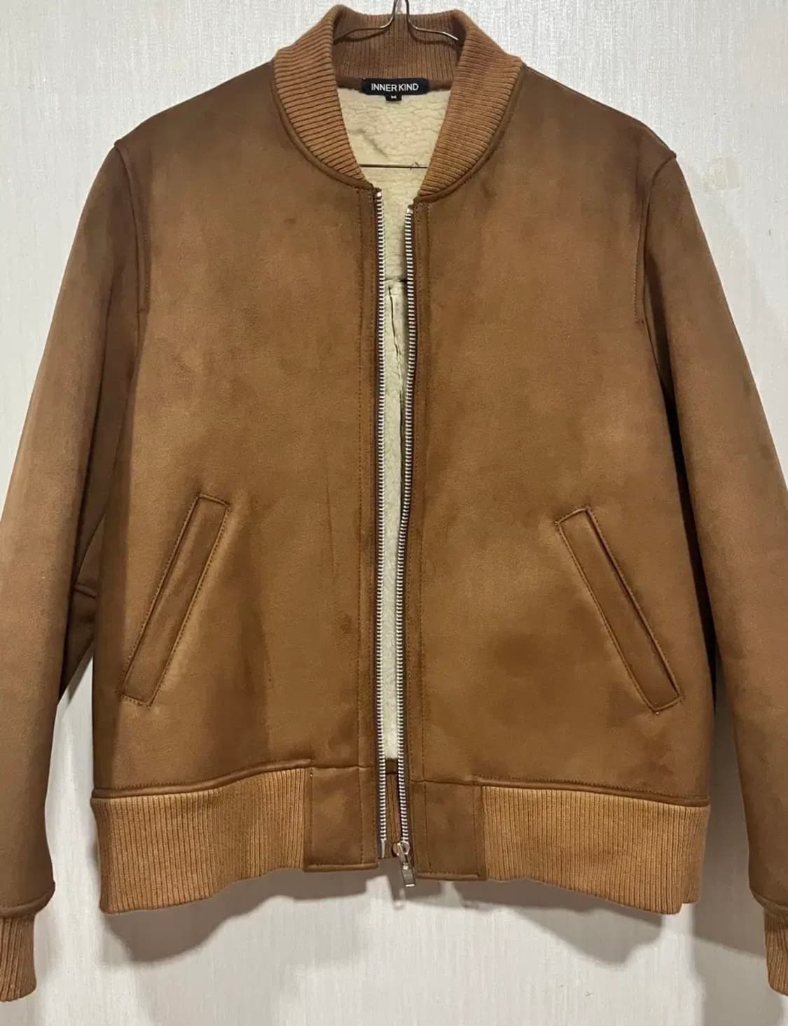 INNER KIND 스웨이드 봄버 자켓 상품이미지1