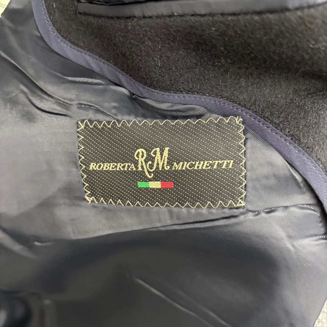 빈티지 캐시미어 100% 블랙 롱 코트 남/M 상품이미지5