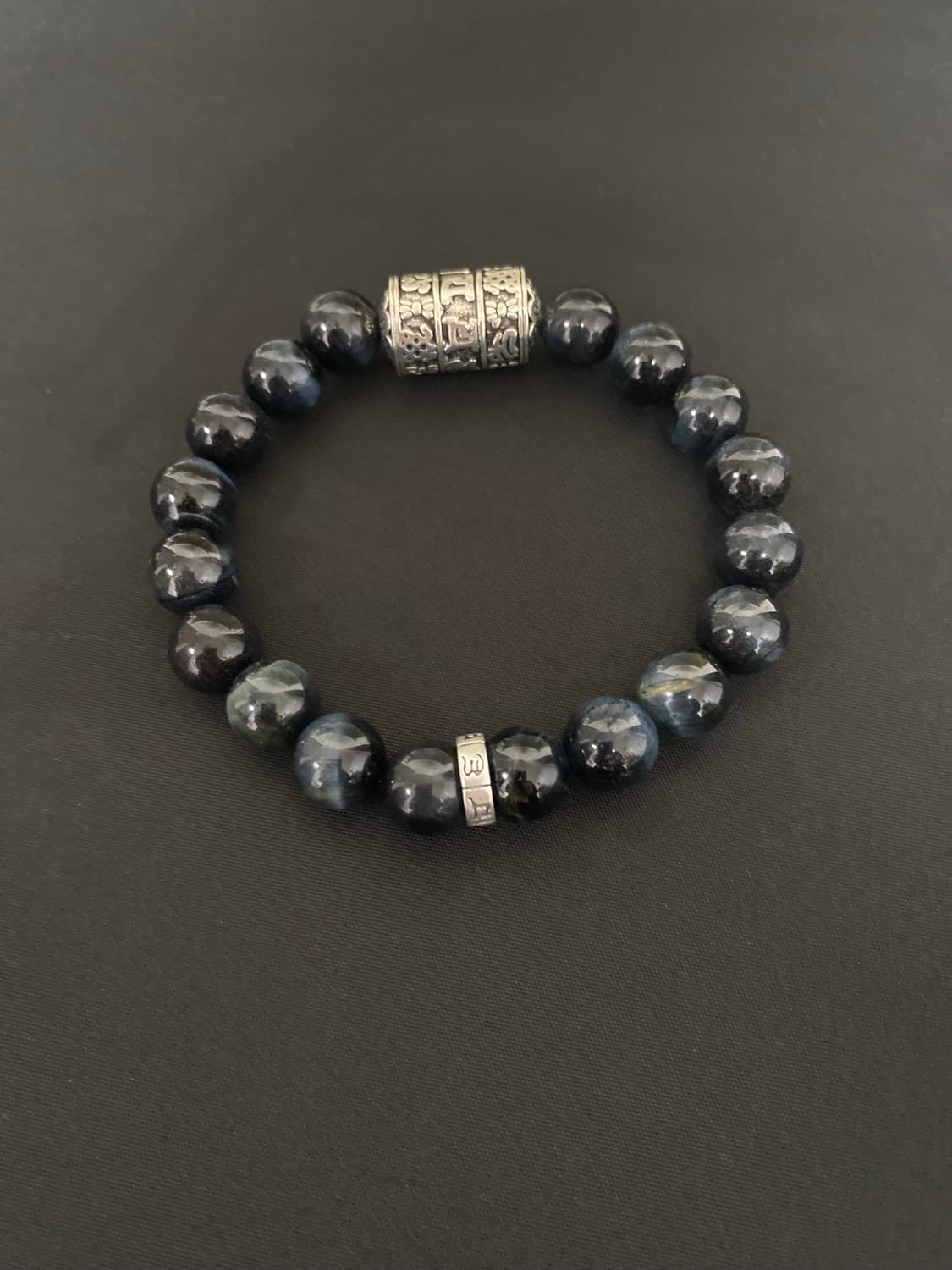 블랙 타이거 아이 팔찌 10mm 상품이미지2