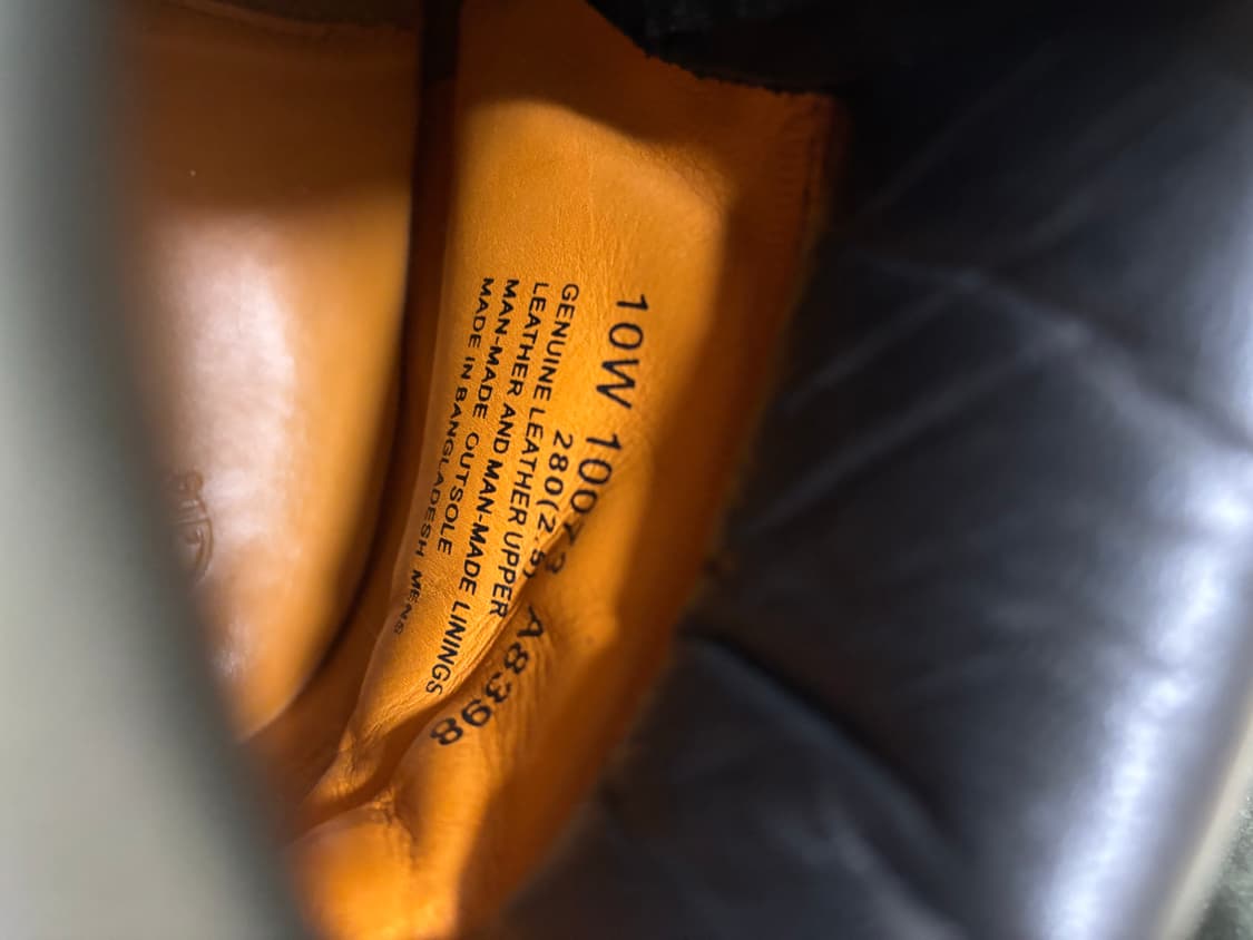 팀버랜드 프리미엄 6인치 워커 부츠 블랙 280 상품이미지7