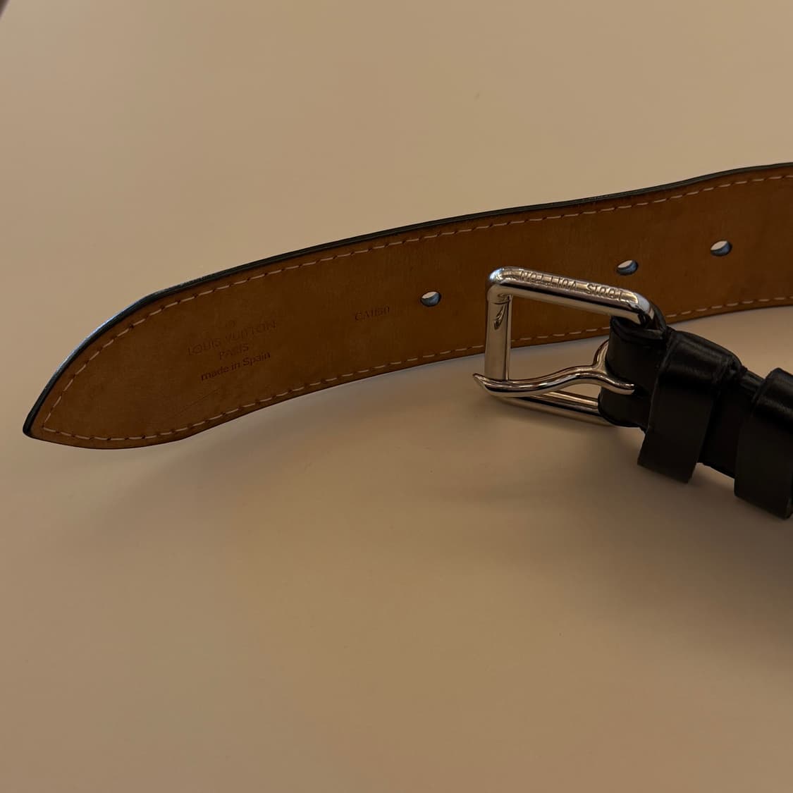 루이비통 Santur Perforated Mahina 모노그램 벨트 OS 상품이미지6