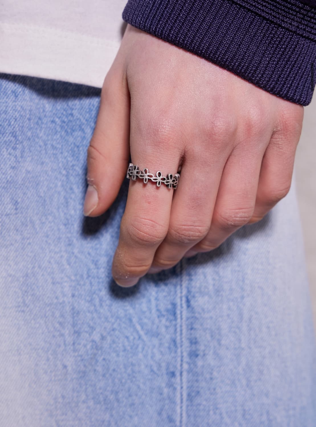 마틴플랜 반지 플라워 링 Signature Flower Ring (L) 상품이미지3
