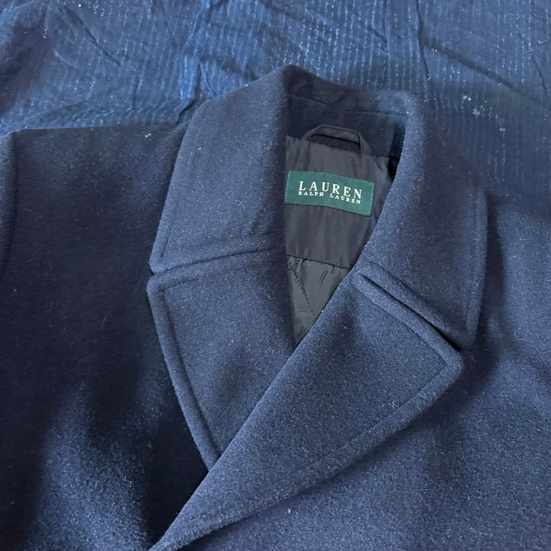 로렌 랄프로렌 울 블랜드 피코트 40S 상품이미지2