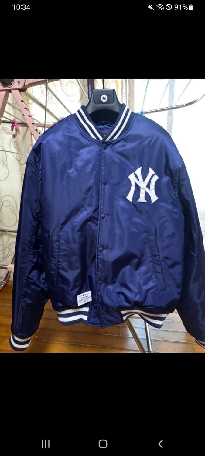 뉴에라 뉴욕양키스 스타디움 자켓 네이비(105~110) 상품이미지1