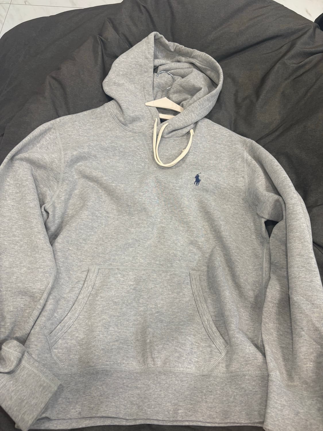 (s) 폴로랄프로렌 RL플리스 후디 그레이 상품이미지2