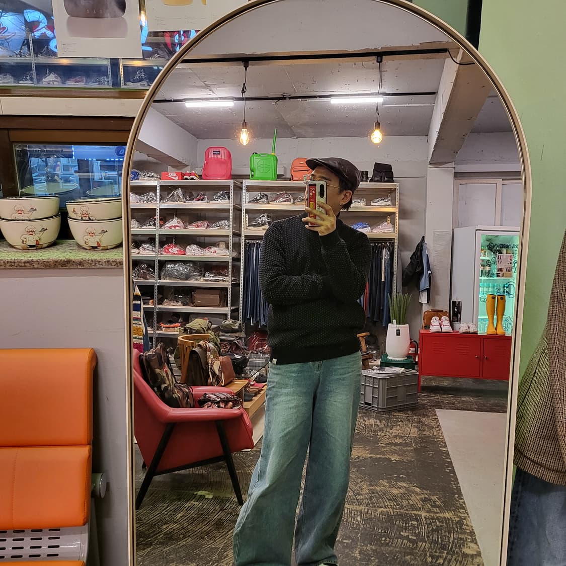 EGOIST 양가죽 헌팅캡 상품이미지8