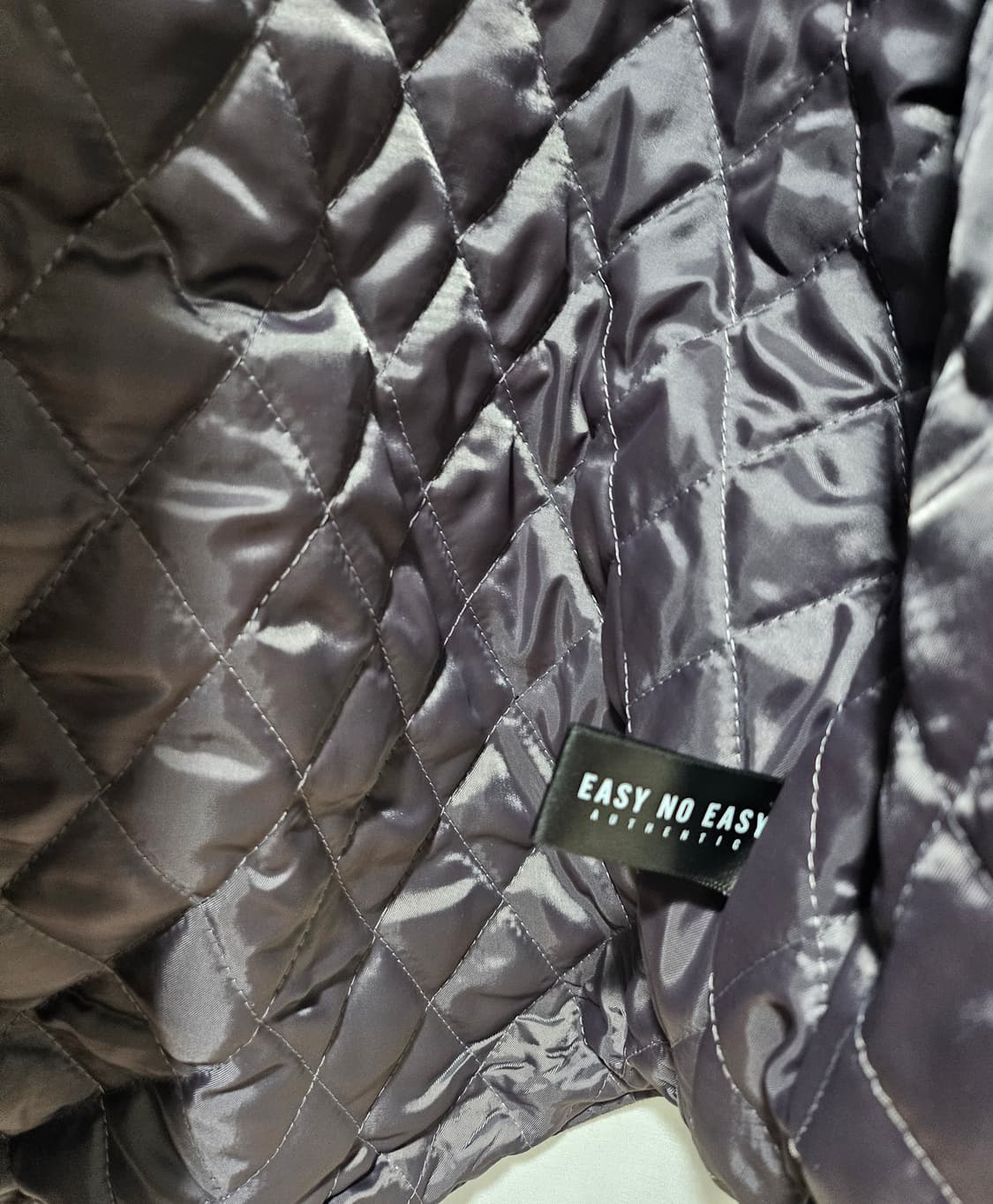 EASY NO EASY 셔츠형 헌팅 자켓 그레이 사이즈1 상품이미지3