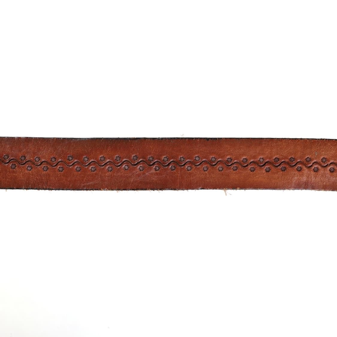 Solid Brass Vintage Leather Belt 상품이미지3